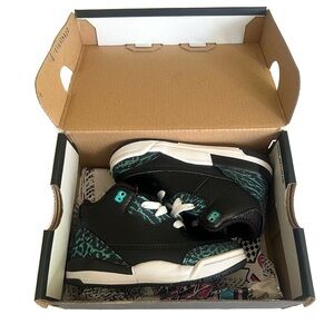 Jordan 3 Retro Toddler Boy Sneaker Size 7C